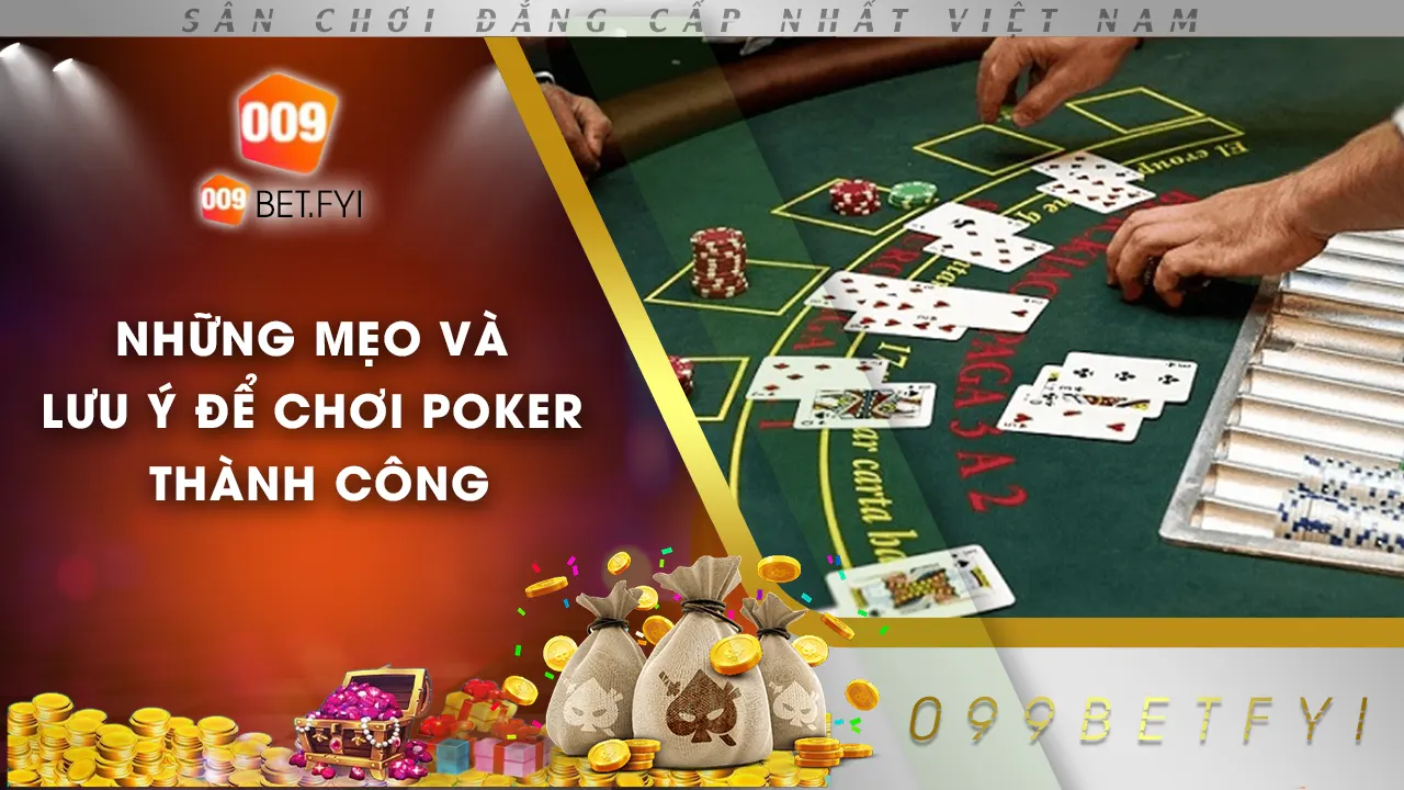 cách chơi poker 009bet 02